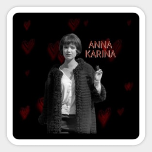 Anna Karina / Alphaville Sticker
